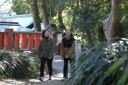 御嶽山トレッキングの様子